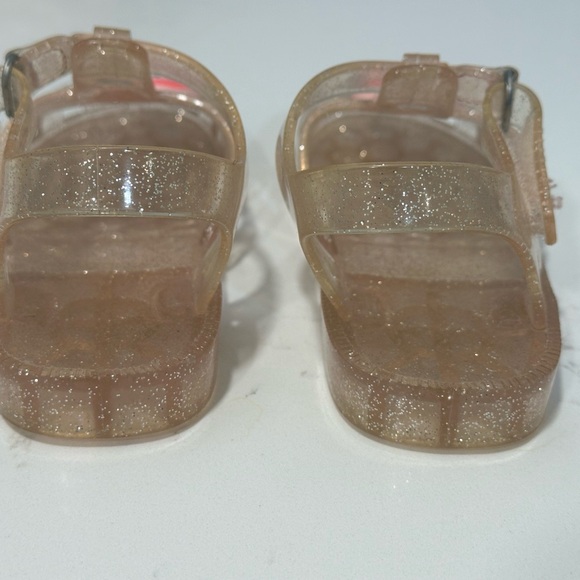 OSHKOSH Flamingo Sun Sandals for Girls Toddler Cute Sandals Size 7 Sparkly NWOT - Picture 6 of 9
